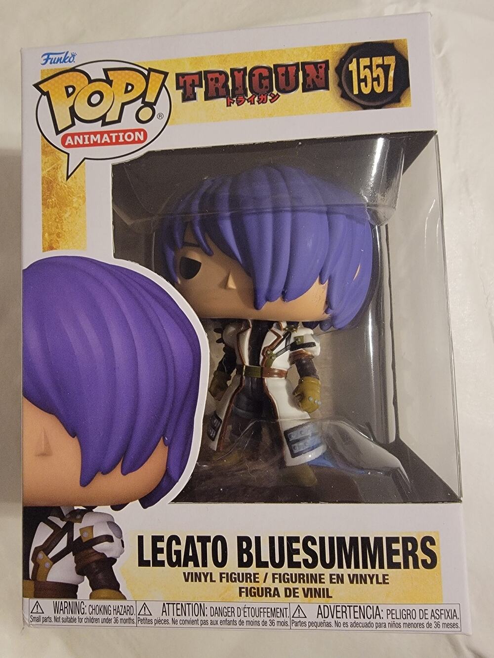 Funko Pop TRIGUN Legato Bluesummers Vinyl Figure 0104